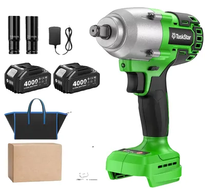Obrázek produktu pro Aku šroubovák, bezdrátový, s kroutícím momentem 2000 Nm, včetně 2x 4,0Ah baterie