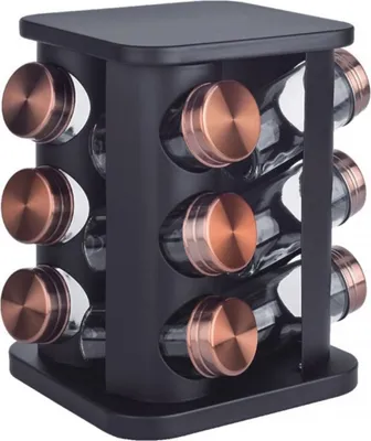 Obrázek produktu pro Brunbeste otočný stojan na koření 12 nádob 51265
