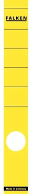 Produktbild von Ordnerrückenschilder selbstklebend 36x290mm VE=10x10 Stück gelb