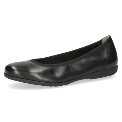 Produktbild von CAPRICE Ballerina Leder schwarz G-Weite