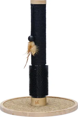 Produktbild von Designed by Lotte 440811, Katzenkratzbaum, Freistehend, Schwarz, Braun, Holz, 39,5 cm, 550 mm