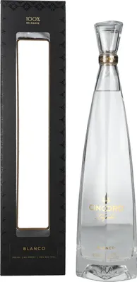 Image de Cincoro Tequila Blanco 40% Vol. 0,7l en boîte cadeau