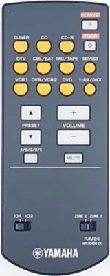 Produktbild von Originale Yamaha Fernbedienung RAV24 WH30450 EX - für  RX-V2700