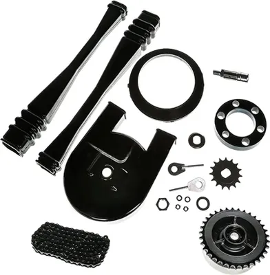 Image de Kit chaîne pour Simson S51 S53 S83 S70 S60 carter de chaîne pignon # KT21