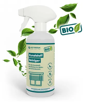 Produktbild von HOTREGA  Kunststoff-Reiniger 500ml Bioreiniger, Kunststofffensterreiniger, Möbelreiniger