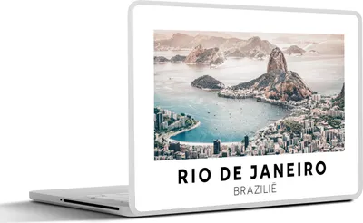 Produktbild von MuchoWow® Laptop Aufkleber Sticker Cover Brasilien - Sonne - Natur 36.5x27.5 cm - Laptop-Sticker