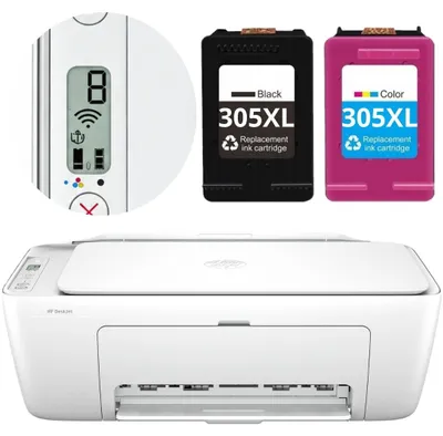 Obrázek produktu pro Barevná multifunkční inkoustová tiskárna s Wi-Fi HP DeskJet 2752 + 305XL