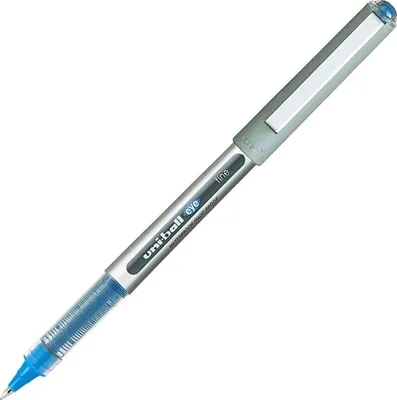 Produktbild von uni-ball Tintenroller eye fine UB157E, himmelblau, 2 stück