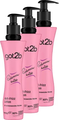 Produktbild von GOT2B Anti-Frizz Lotion 200 ml Schmusekatze, 3x 200 ml