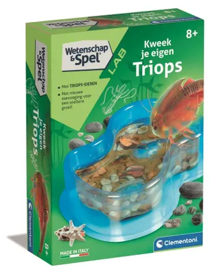 Obrázek produktu pro Clementoni Kweek je eigen Triops, 7 rok/roky, Vícebarevný