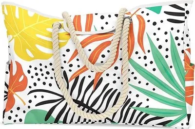 Produktbild von Wasserdichte Strandtasche für Damen - Extra Große Pool- und Sporttasche mit Innentasche für Schwimmen und Reisen, B
