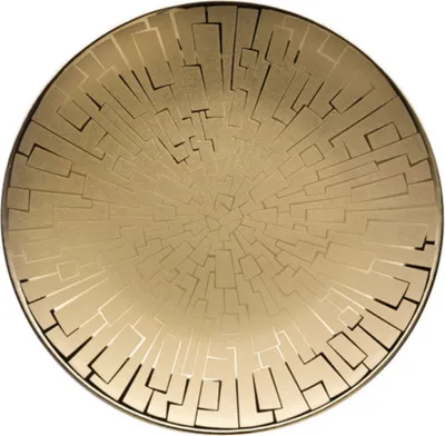 Produktbild von Rosenthal Brotteller TAC Gropius Skin Gold, Porzellan, Gold, 16 cm, 11280-403255-10216