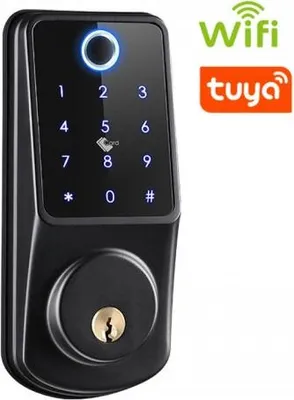 Obrázek produktu pro Tuya WiFi chytrý biometrický bezpečnostní zámek | Zoneway A220F