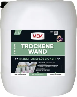 Produktbild von MEM Trockene Wand Injektionsflüssigkeit 30 l