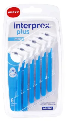 Zdjęcie produktu dla Interprox Plus Conico 6 Cepillos Interproximales