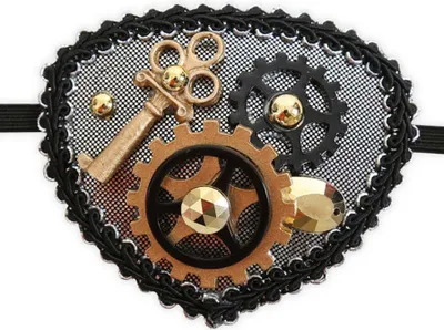 Produktbild von Steampunk Augenklappe Deluxe