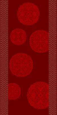 Produktbild von Bassetti Baumwoll-Duschtuch PALLAVICINO Farbe ROSSO R1 Größe 70x140
