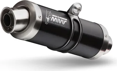 Immagine prodotto di Marmitta Slip-On MIVV GP nera per SUZUKI SV 650