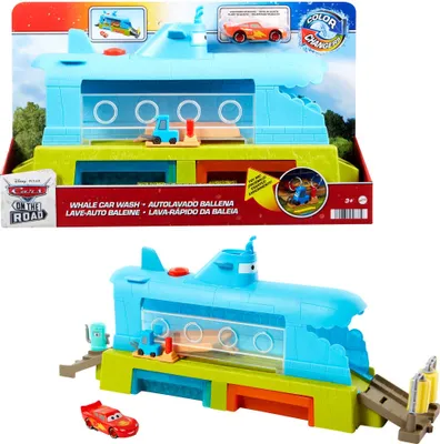 Produktbild von Disney Pixar Cars Farbwechsel Wal-Autowaschanlage