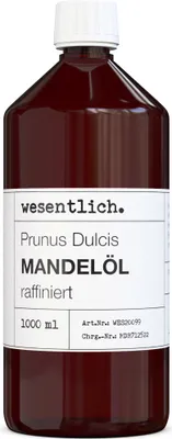 Produktbild von Mandelöl raffiniert (1000ml) von wesentlich.