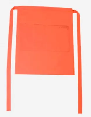Produktbild von CG Workwear 01262-01 | Bistroschürze Roma Bag 50 x 78 cm - Farbe: Orange - Größe: 50 x 78 cm