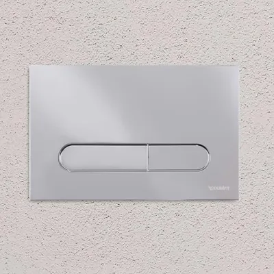 Produktbild von Duravit DuraSystem Betätigungsplatte mechanisch für WC, Kunststoff