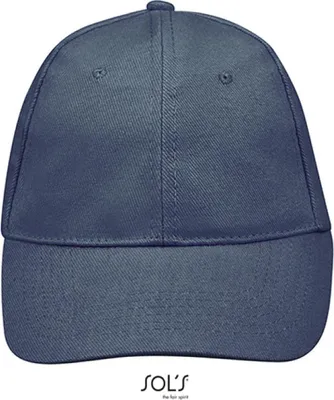 Image de SOLs 88100 | Six Panel Cap Buffalo / Casquette / bonnet / chapeau - Couleur : Denim - Taille : One Size