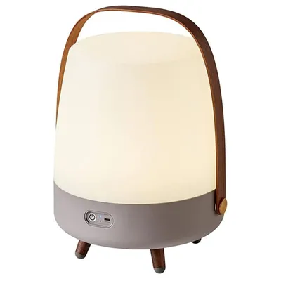Produktbild von kooduu LED Tischleuchte Lite-Up Play mit Bluetooth-Lautsprecher in Earth