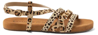 Produktbild von Lazamani Lotta Damen Sandalen Leopard Größe 37