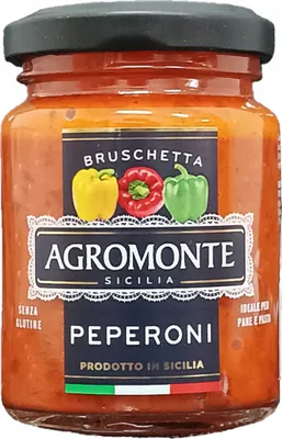 Produktbild von Bruschetta-Pfeffer-Pesto 100g - Agromonte