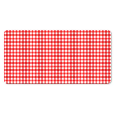 Produktbild von MuchoWow® Mauspad Mousepad Rot - Rustikal - Muster 60x30 cm - Mousepads - Maus Mat - Pad - Mausunterlage - Nachhaltig