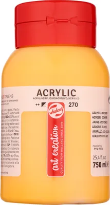 Produktbild von ROYAL TALENS Acrylfarbe ArtCreation azogelb dunkel 750 ml