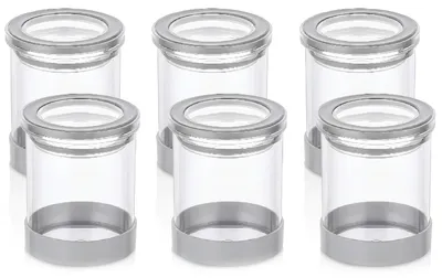 Produktbild von Vorratsdosen rund mit Deckel, (6er Set, 6x0,45L), BPA-frei