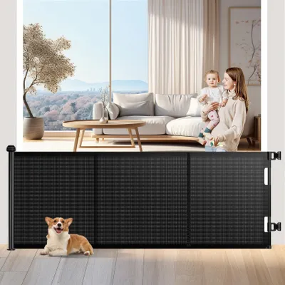 Produktbild von Solidchoice – Ausziehbares Treppengitter für Kinder und Haustiere, 300 cm breit
