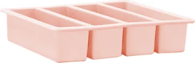 Produktbild von Silikon-Butterform mit Deckel, großer Buttermacher, antihaftbeschichtete Butterschale für Brownies, hausgemachte Kräuter-Knoblauchbutter