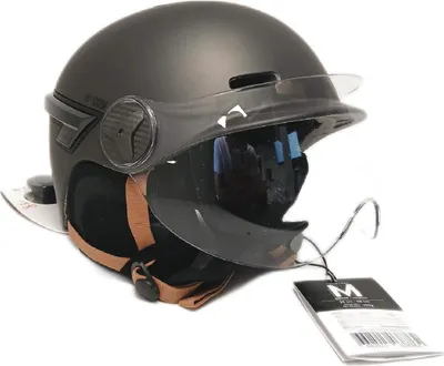 Produktbild von Casr Fahrradhelm Sportausruestung Glow XL Visier Sicherheit Rueckblinker Fernbedienung