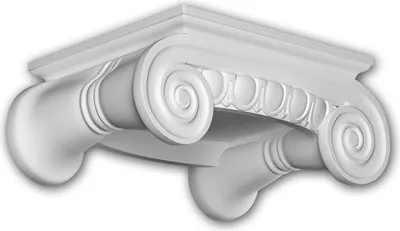 Produktbild von Profhome 411202 Vollsäulen Kapitell Fassadenstuck Säule Fassadenelement
