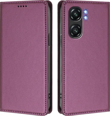Immagine prodotto di Custodia per Oukitel C58 / C58 Pro, Flip Cover in Finto cuoio antiurto magnetica con supporto Viola