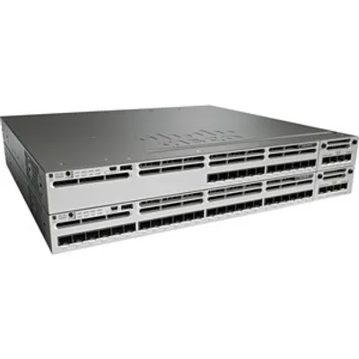 Produktbild von Cisco Catalyst WS-C3850-12S-E, Managed, L3, Rack-Einbau, 1U