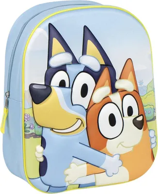 Immagine prodotto di Zaino scuola materna 3D Bluey blu