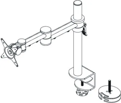 Produktbild von Monitorarm ViewMate Style 662 silber