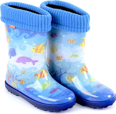 Produktbild von DEMAR Kinder HAWAI LUX Jungen Mädchen Thermostiefel Gummistiefel gefüttert Größe: 20/21, Herstellerfarbe: Ozean