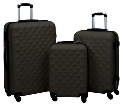 Produktbild von Hartschalen-Trolley-Set 3-teilig in Anthrazit