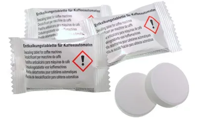 Produktbild von Kalklösetabletten 8207 [30 Stück á 18g. in Faltschachtel] für Kaffeeautomaten Siebträger ect.