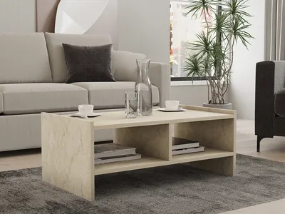 Produktbild von Skye Decor, Pera - Travertine, Couchtische, Travertin, 90 x 35 x 50 cm