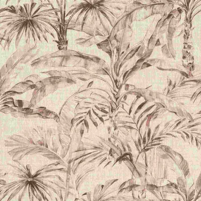 Produktbild von Vliestapete Pflanzentapete Beige Naturoptik 485233 Mustertapete Rasch Florentine III