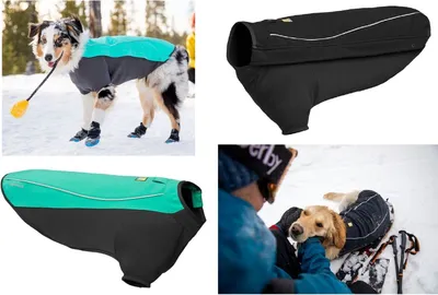 Produktbild von Ruffwear Cloud Chaser Jacket, Farbe:Obsidian Black, Größe:XXS