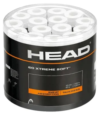 Productafbeelding van Head Overgrips Xtreme Soft 60x White