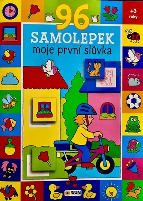 Obrázek produktu pro Moje první slůvka 96 samolepek - Kniha pro nejmenší
