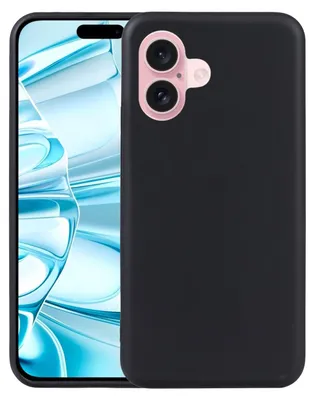 Obrázek produktu pro Pro Apple iPhone 16 Silicone TPU Protective Cover Case Cover Flexible Thin Black